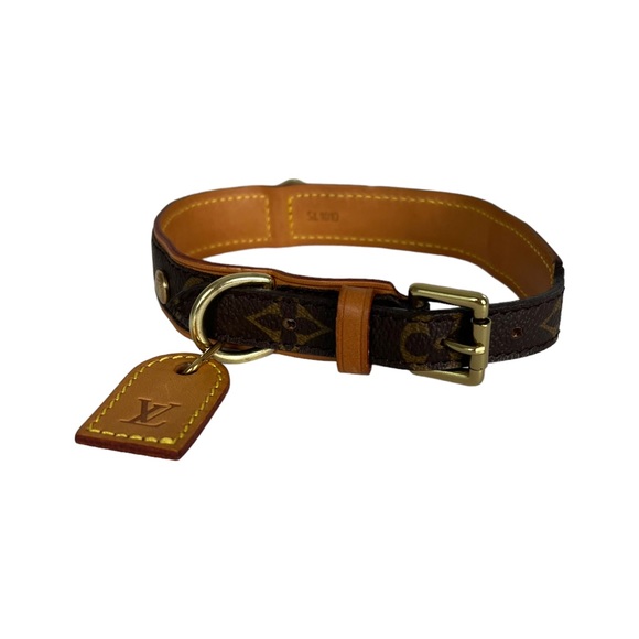 Louis Vuitton Dog Louis Vuitton Baxter Gm Monogram Dog Collar